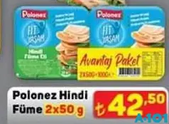 POLONEZ HİNDİ FÜME 2X50 G fiyat ve kampanya bilgisi